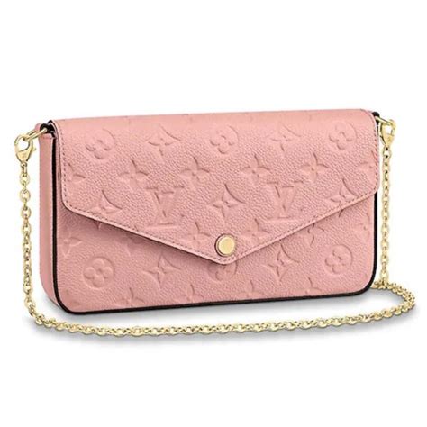 louis vuitton pochette felicie pink|louis vuitton monogram pochette bag.